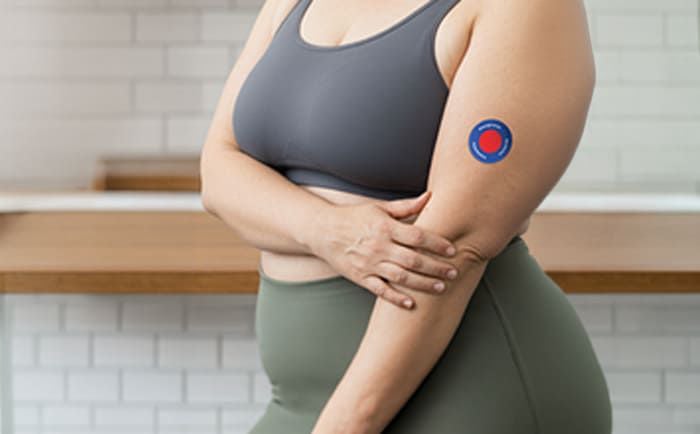 Step 2 — Apply Purisaki Berberine Patch to clean dry skin